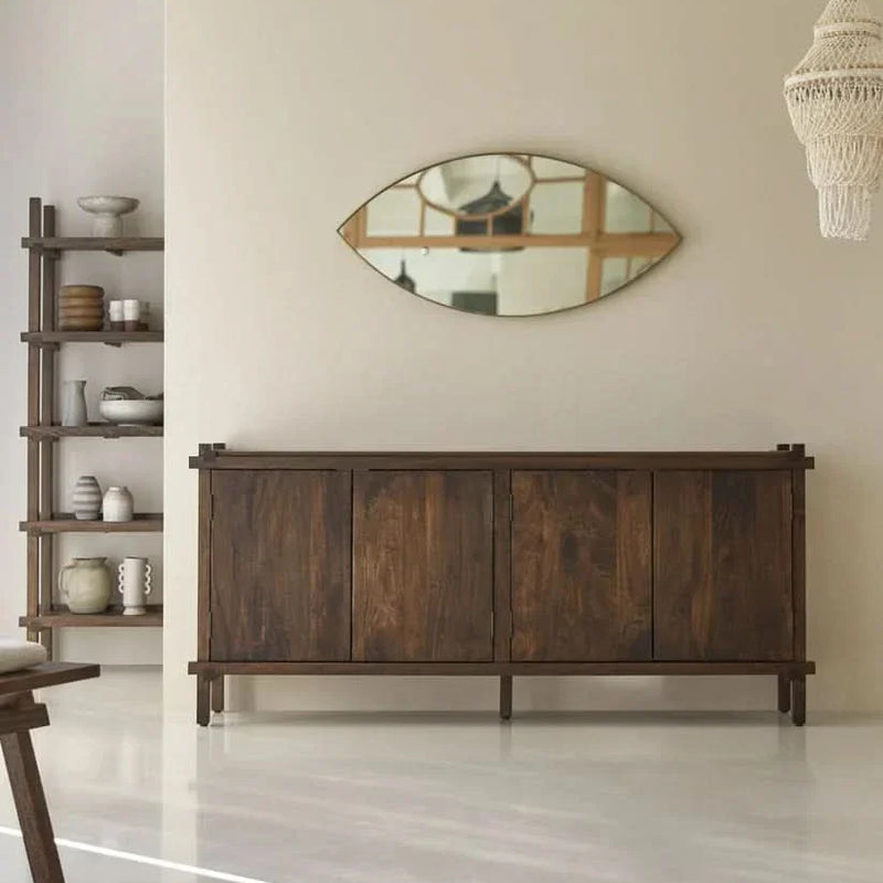 Gharn Modern Wooden Sideboard - Craft Decor