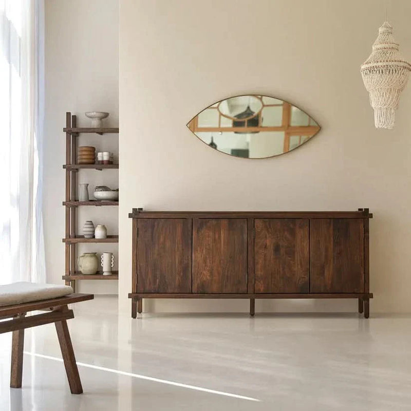 Gharn Modern Wooden Sideboard - Craft Decor