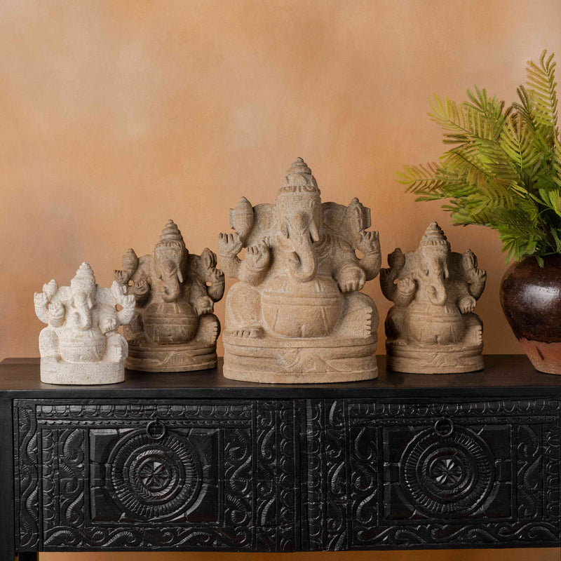 Stone Ganesh Idol