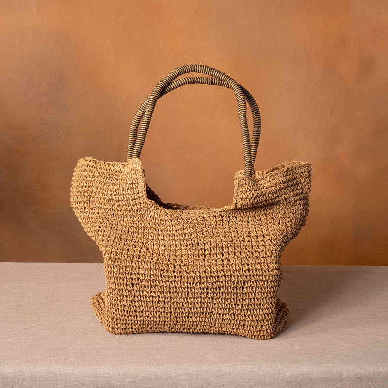 Rattan Tote Bag
