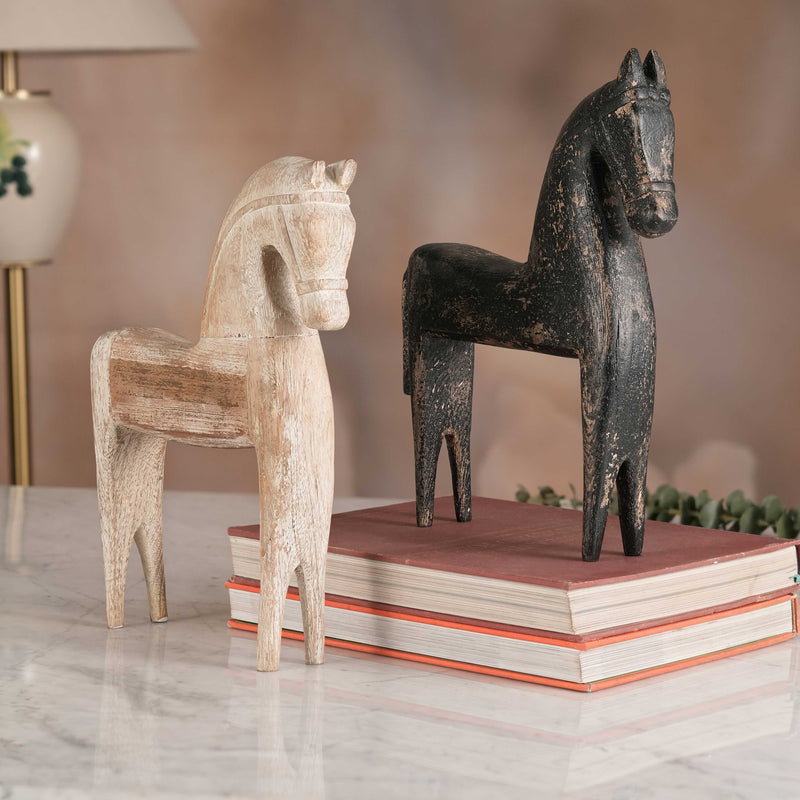 Bronco Wooden Horse Décor