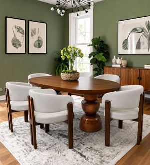 Somany Wooden Dining Table Set - Dining Set - Gharaana