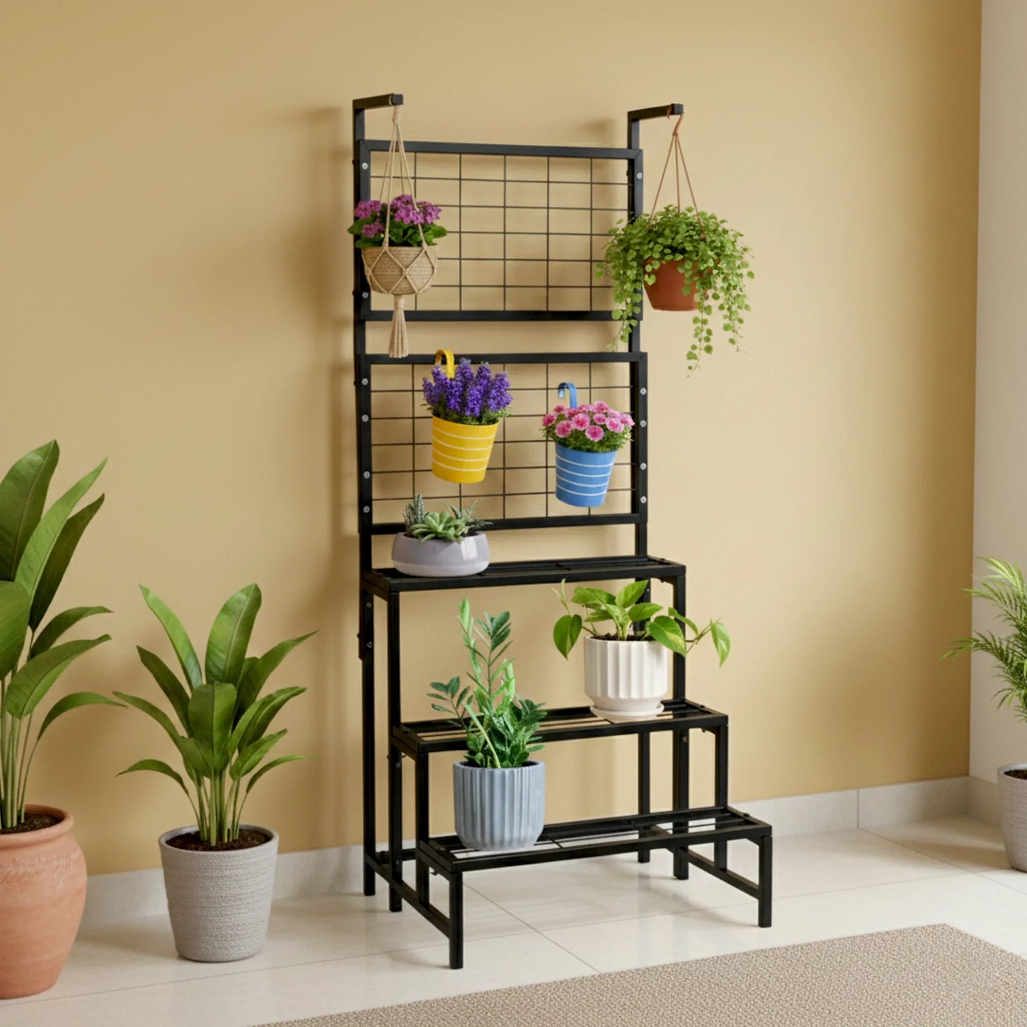 Wooden Empiro ATLAS stand black color
