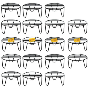 Wooden Empiro Durable Pot Stand Metal Stand Wooden Empiro Easy Pack of 18