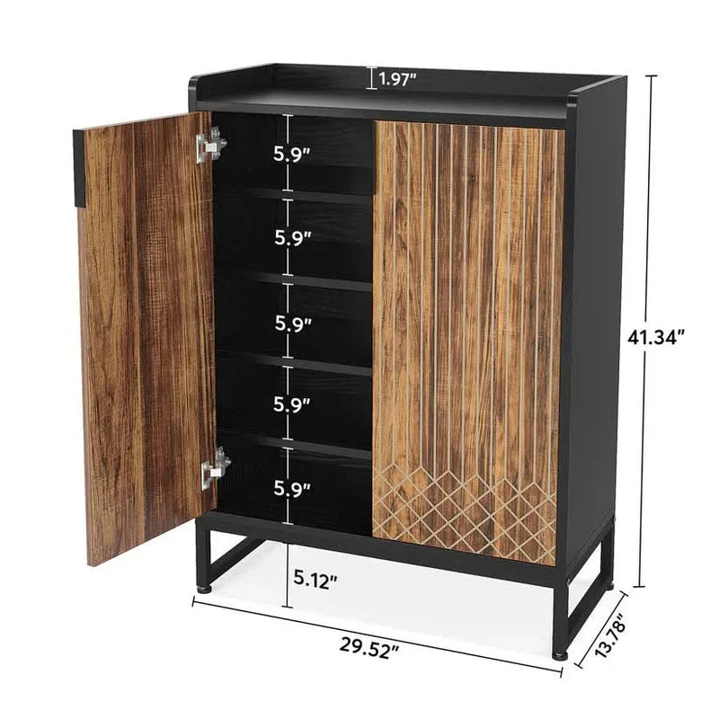 Vanny Shoe Cabinet - Wooden Empiro
