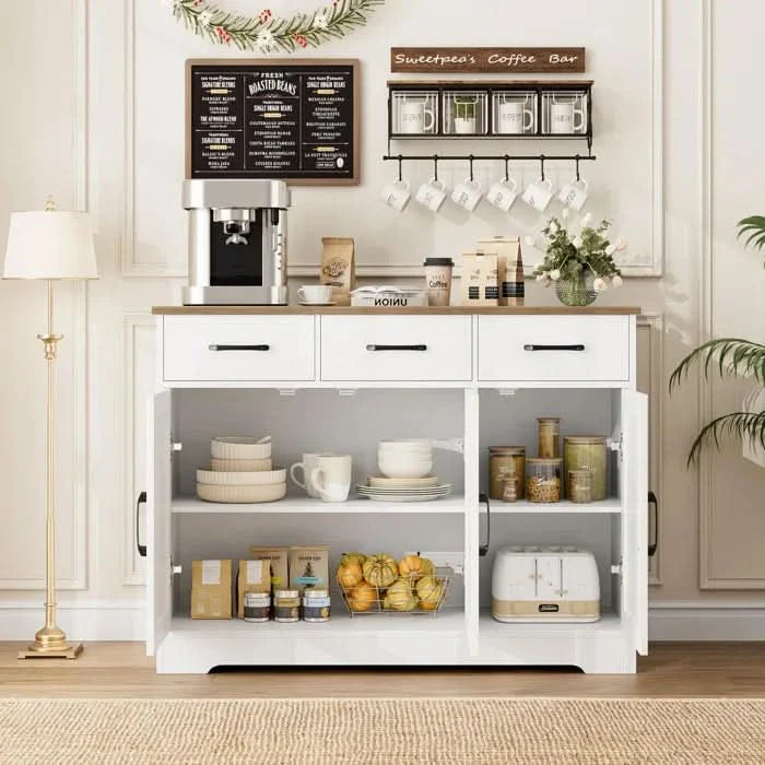 Ceving 3 Drawer Sideboard – Stylish Storage Cabinet