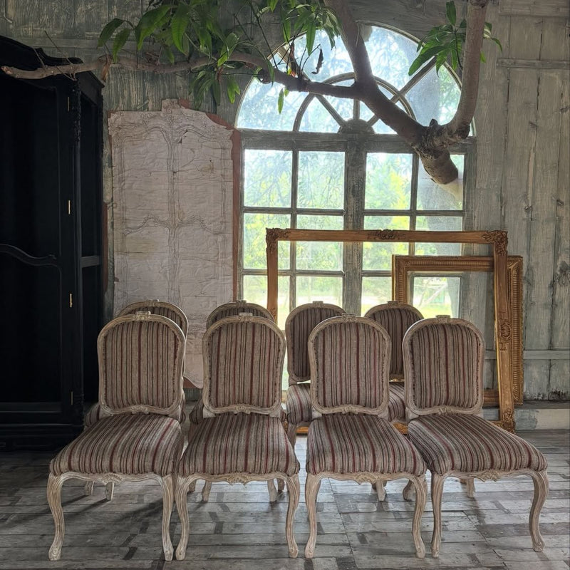 Dining chairs inspired by Franglais style~