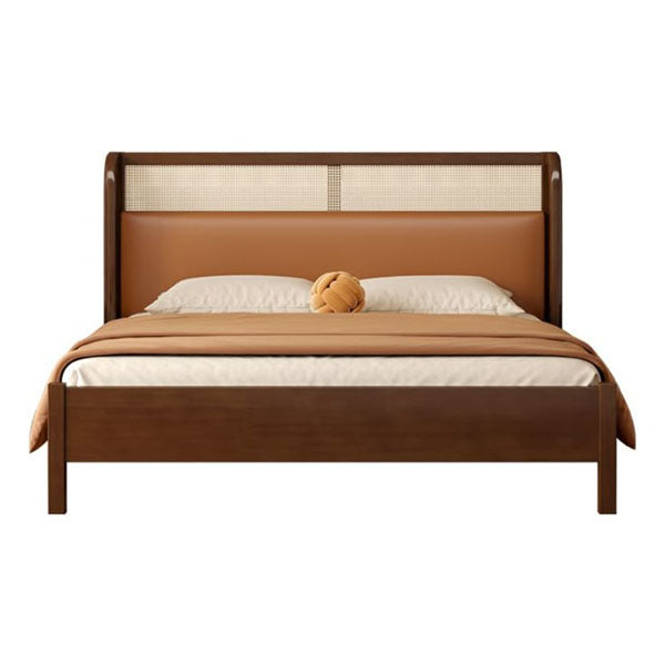 Wooden  Cane & Rattan Furniture - Bed  With Mattress- The Gilded Cage