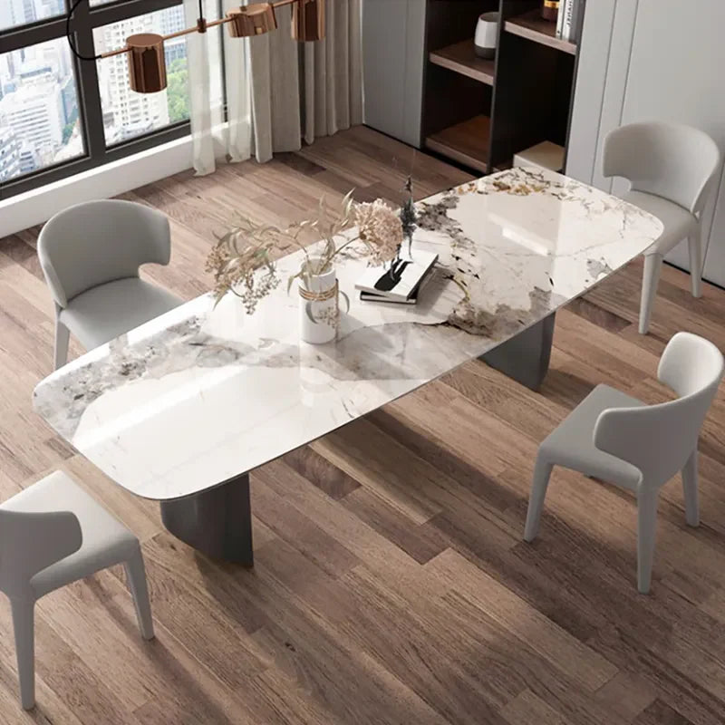 Zayden Modern Rectangular 6 Seater Dining Table