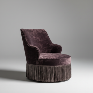Fringe Accent Chair – detail view