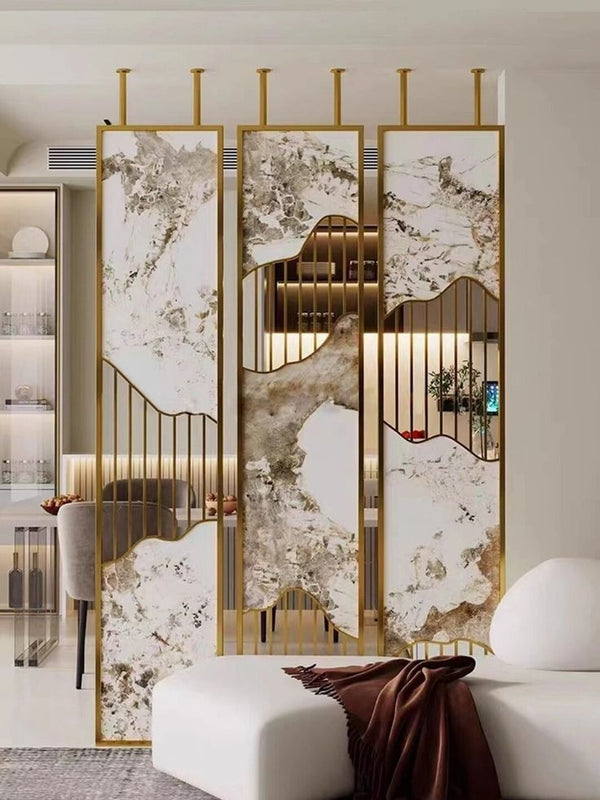 Moka Luxury Marble SS Partition