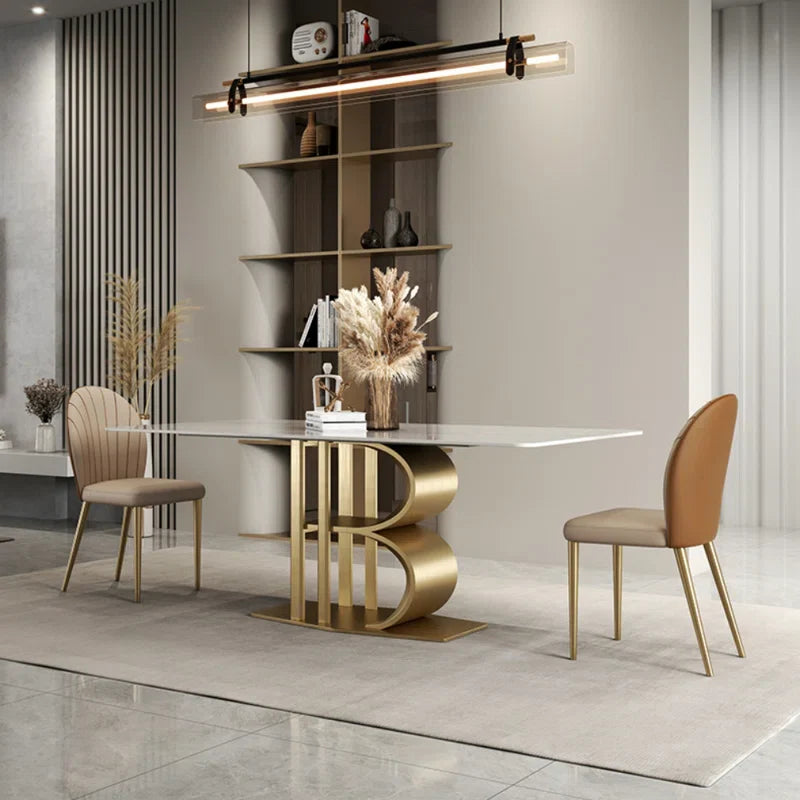 Zeva Modern Luxury Turkish Dining Table Set
