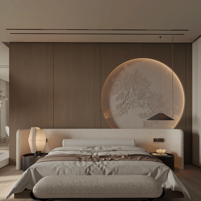 Victoria Modern Boucle Bed With Storage