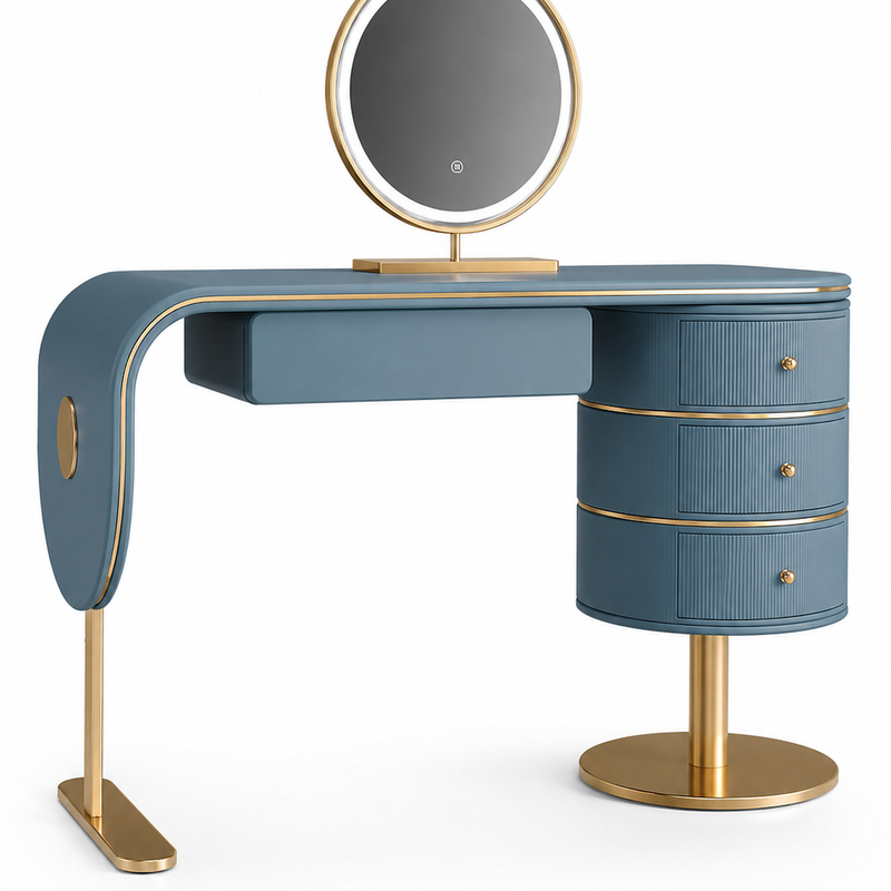 The Lunara Dressing Table — Luxury Modern Vanity with Premium Storage