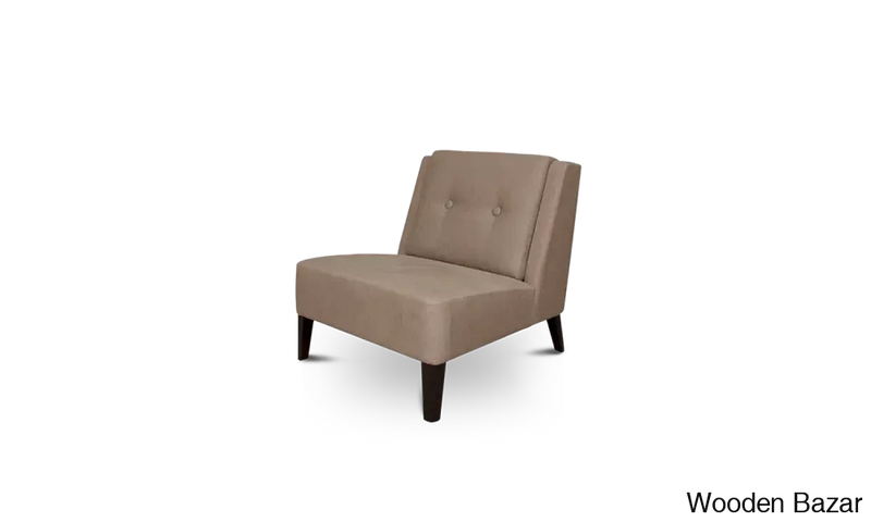 Accent Spacious Armless Lounge Chair Lazaro  - Wooden Empiro