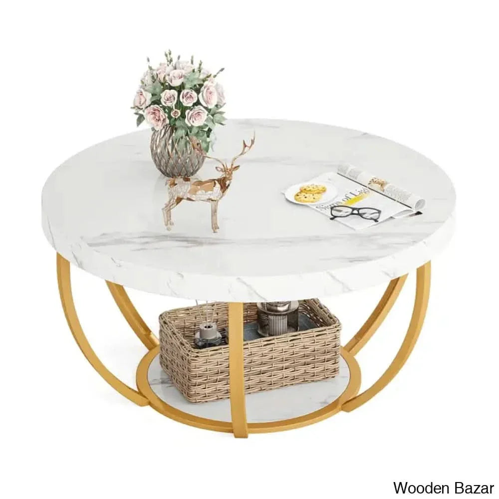 Adralise Single Coffee Table And Center Table White