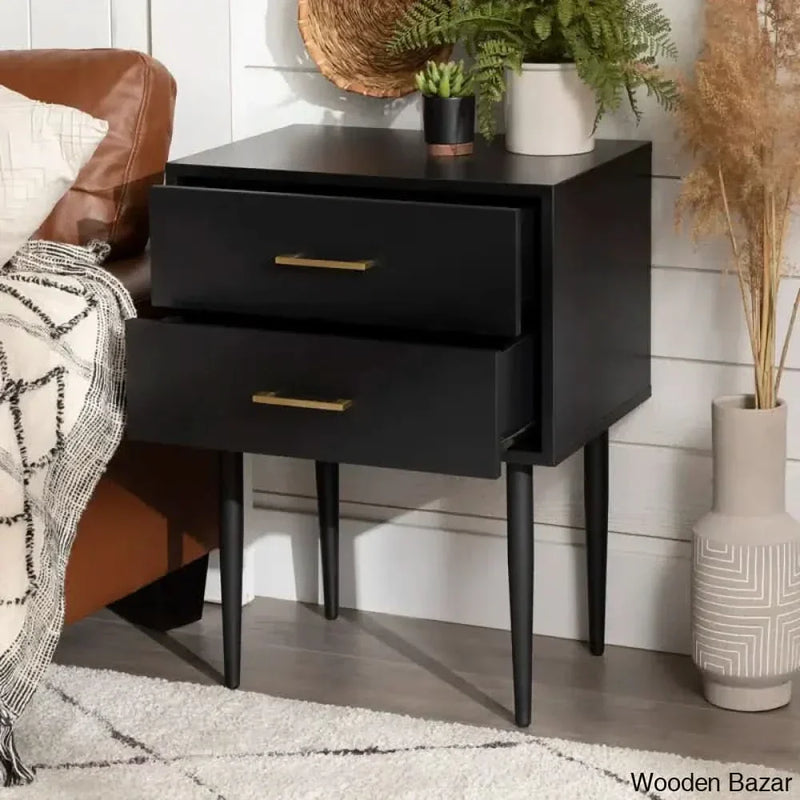 Ailisa Manufactured Wood Nightstand (Set of 2)