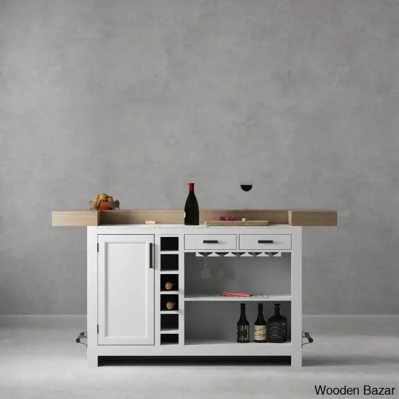 Akenzie 78'' Home Bar Premium design