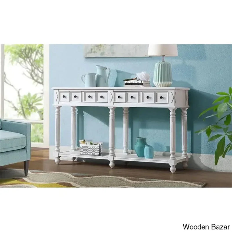 Alex Console Table,entry table,hallway table With 2 Drawers