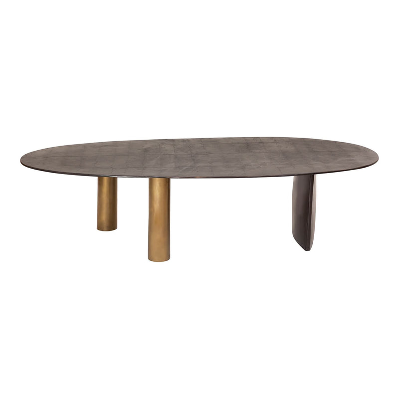 Witerest Aluminum Flat Leg Coffee Table - Wooden Empiro