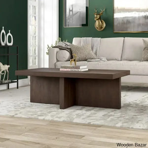 Aristeay Coffee And Center Table Alder Brown
