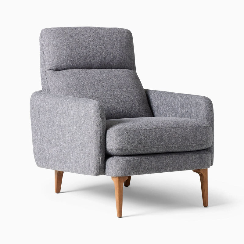 Ashwick Modern High Back Chair - Wooden Empiro