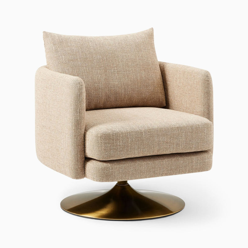 Wearix Swivel Chair - Wooden Empiro