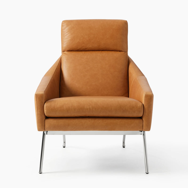 Wulex Leather Chair Only - Wooden Empiro