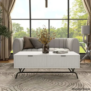 Ayviaz Coffee And Center Table White