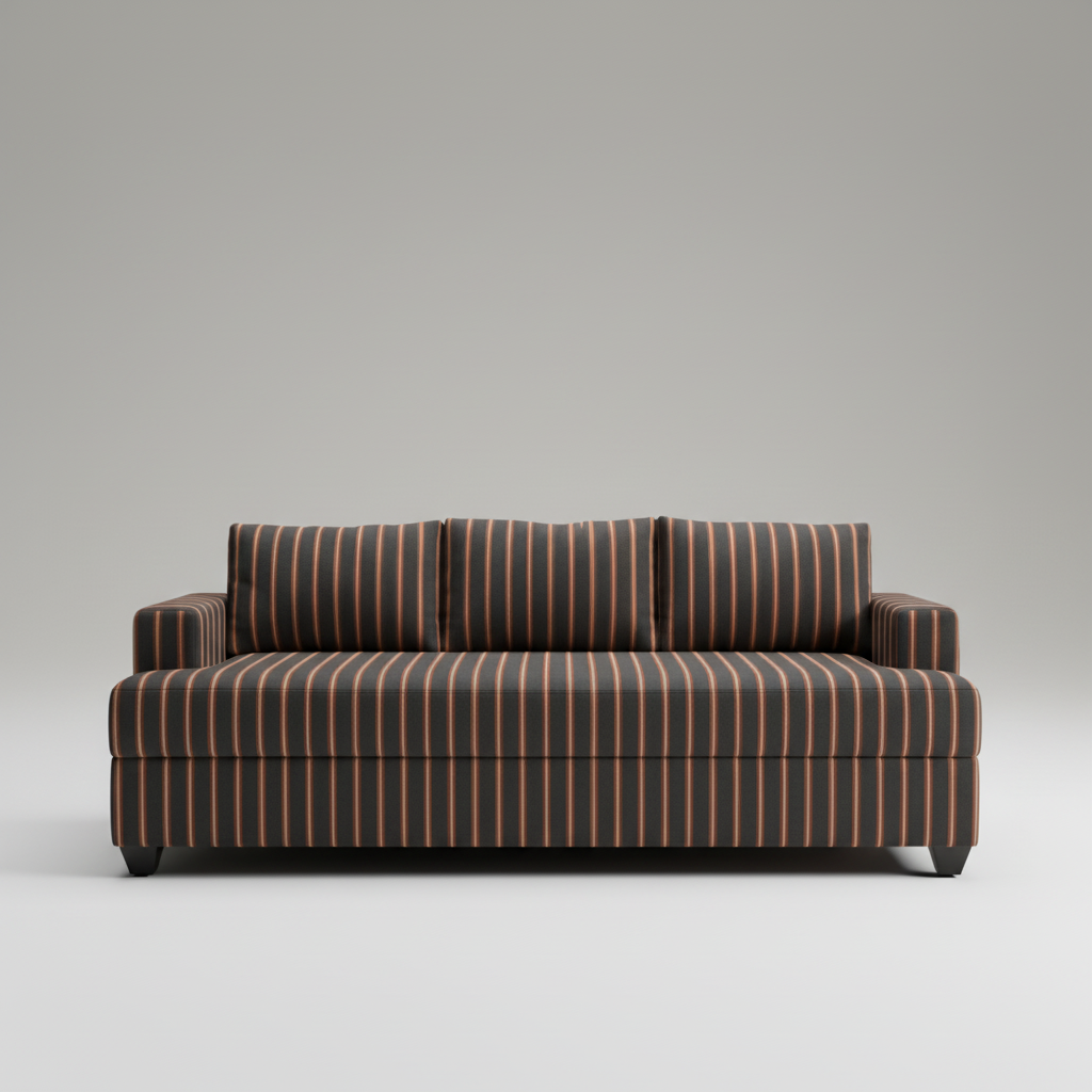 The Baug Sofa — Clean-Lined Lounge, made to order by Wooden Empiro — view 2