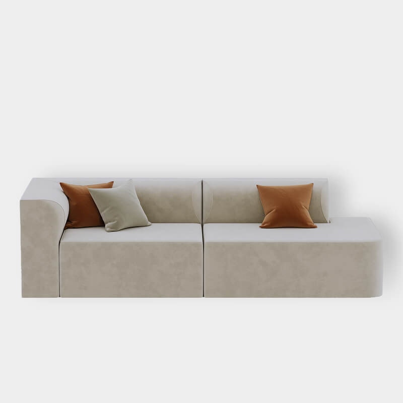 4 Seater Luxury Grey Sofa