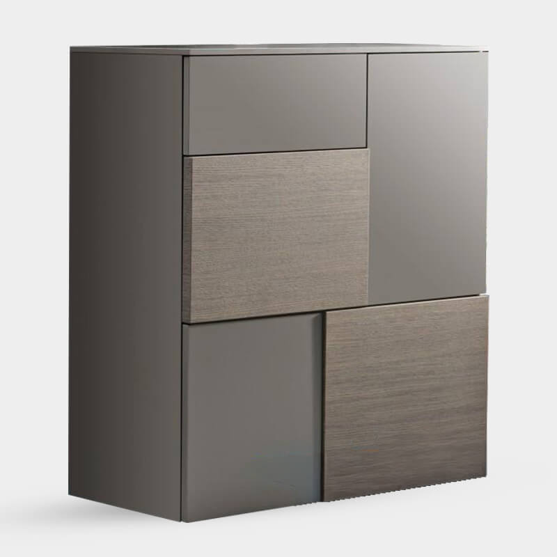 Georgia Modern Two-Tone Flint Grey Sideboard