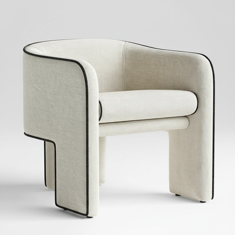 Blanc Contour Chair