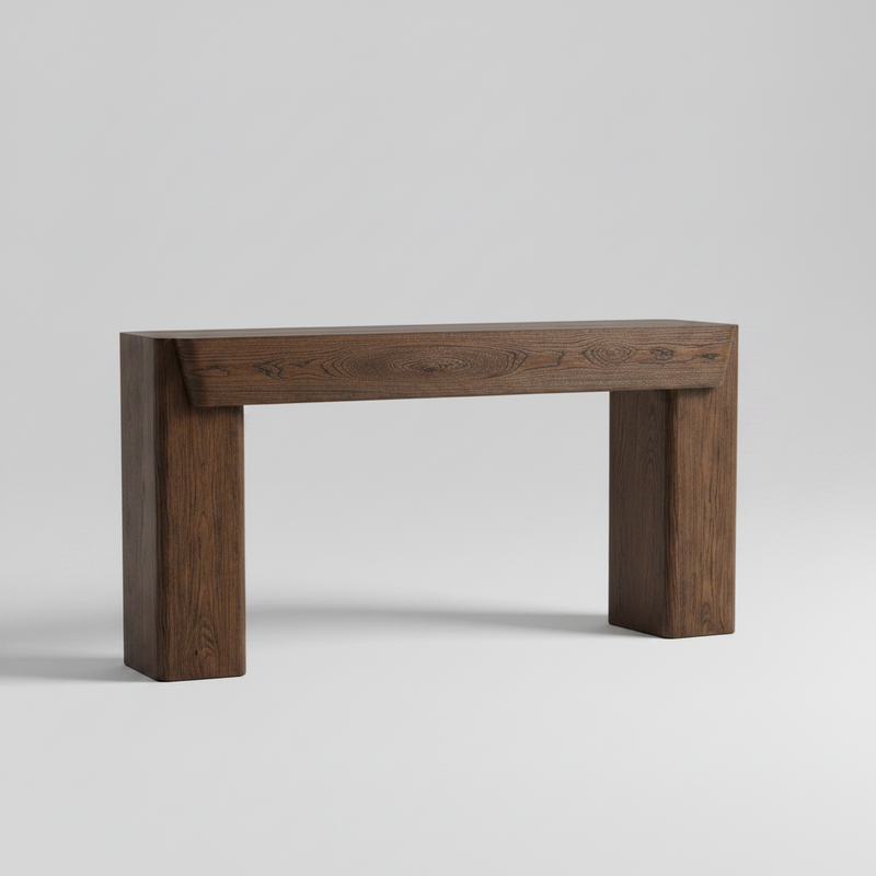 Block Wood Table