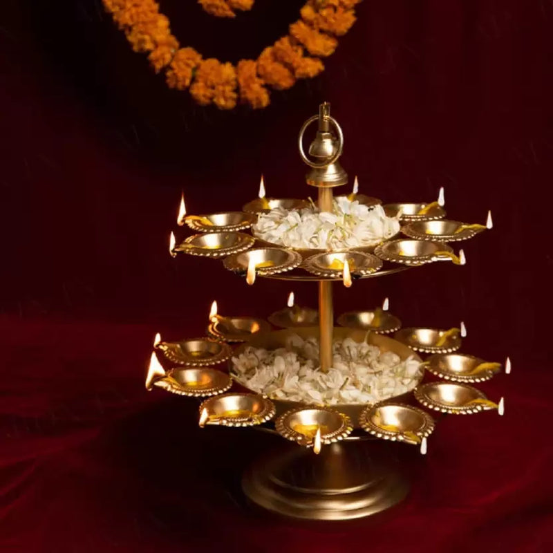 Namah Layer Urli Tea Light Candle Holder