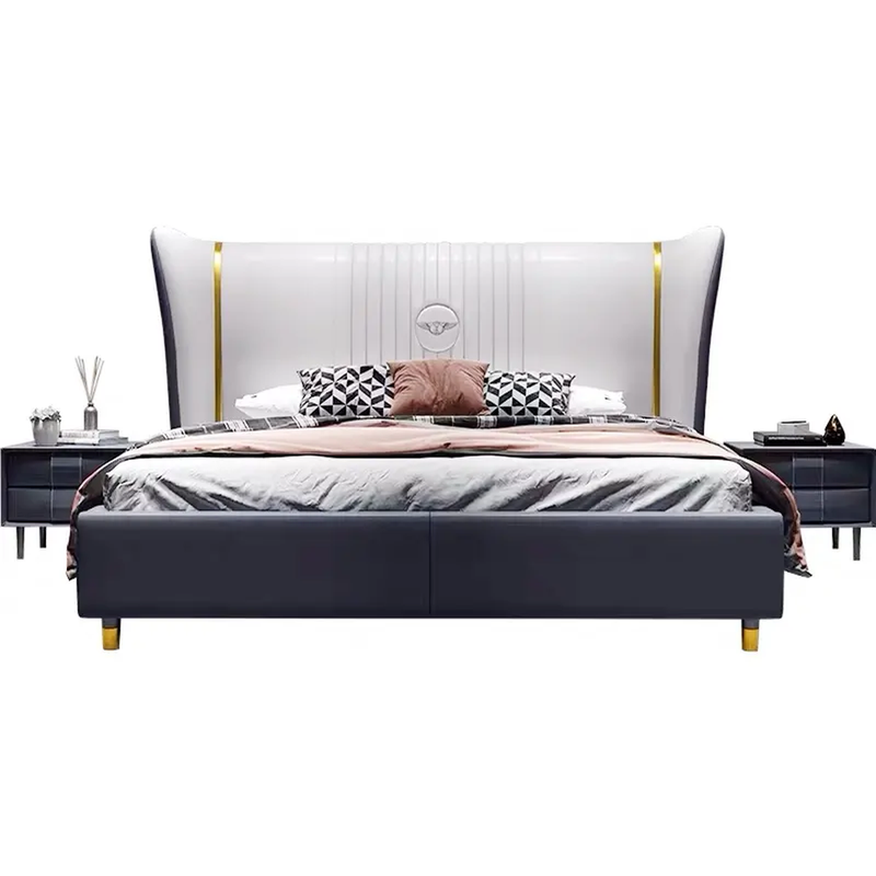 Miraculous Modern Upholstered Luxury Bed in Leatherette