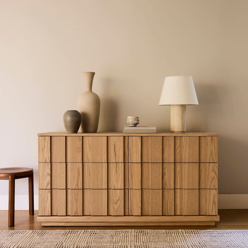 Driverty 6-Drawer Dresser - Wooden Empiro