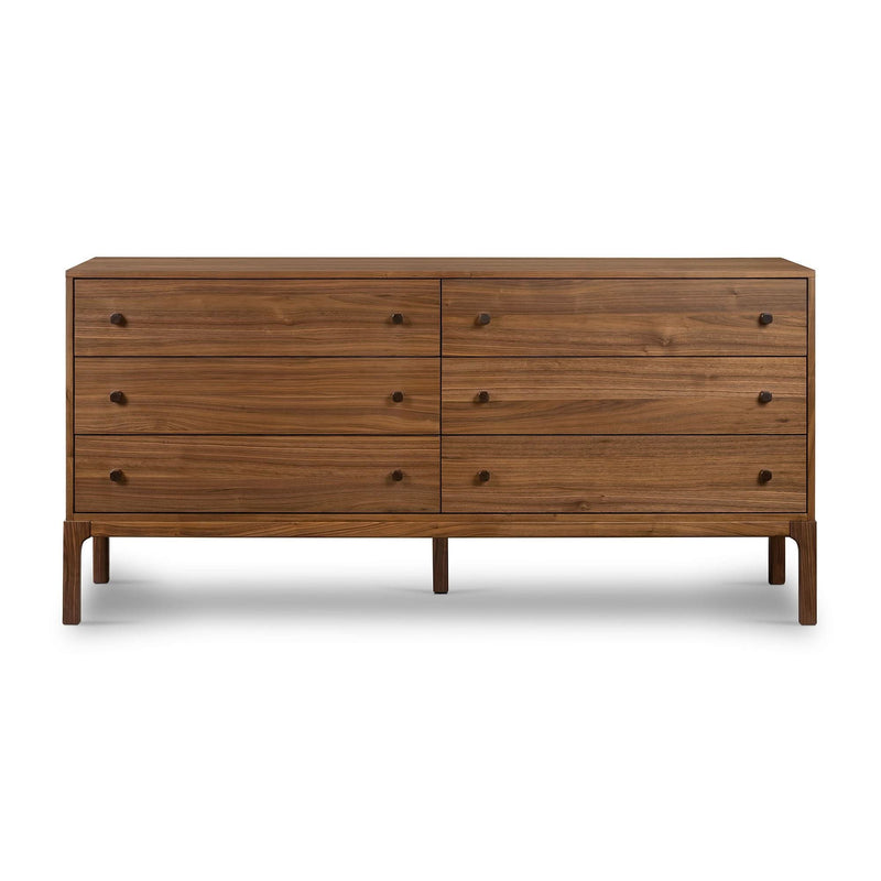Rajker 6-Drawer Dresser - Wooden Empiro