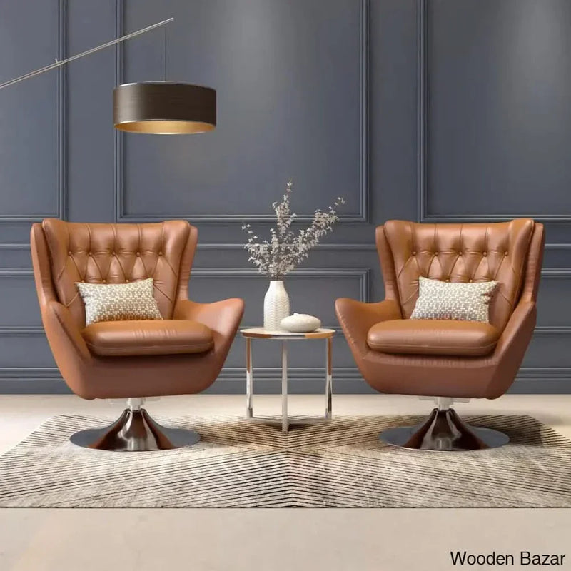 Best Office Chair With Chesterfield Look - Wooden Empiro