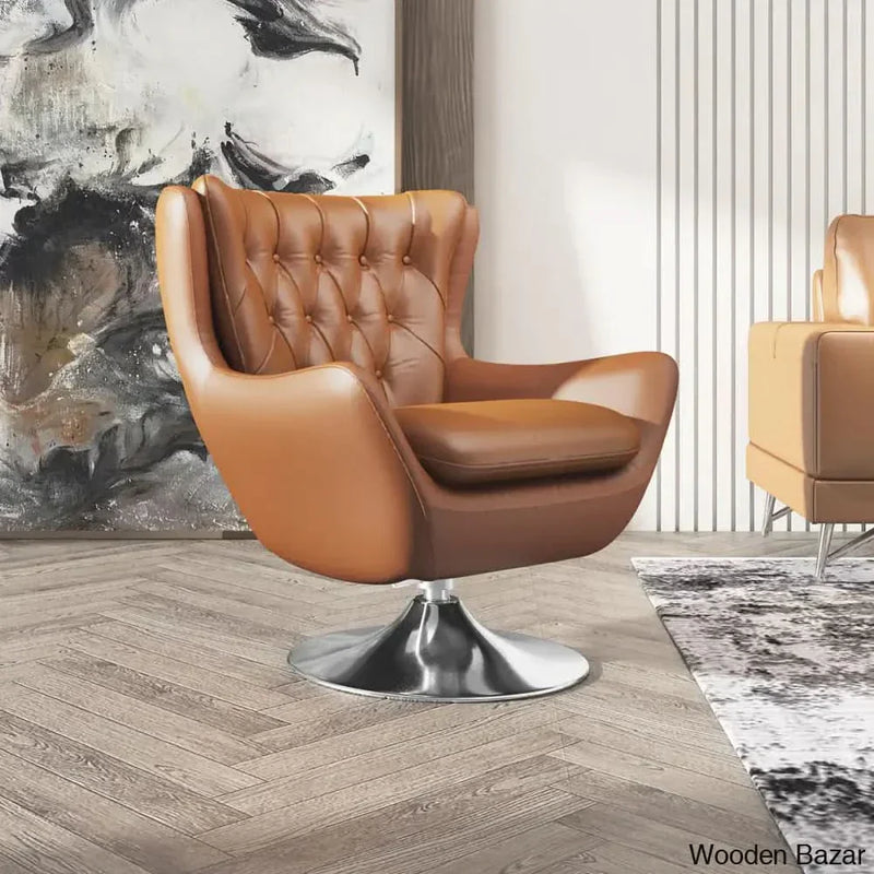 Best Office Chair With Chesterfield Look - Wooden Empiro