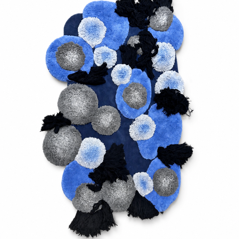 The Borealis Rug — Luxury Sculptural Abstract Hand-Tufted Area Rug