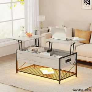 Bolaticea Coffee And Center Table White