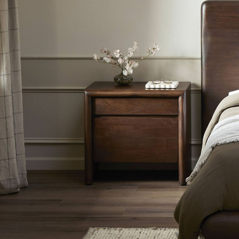Kerospic Modern Bedside Table - Wooden Empiro