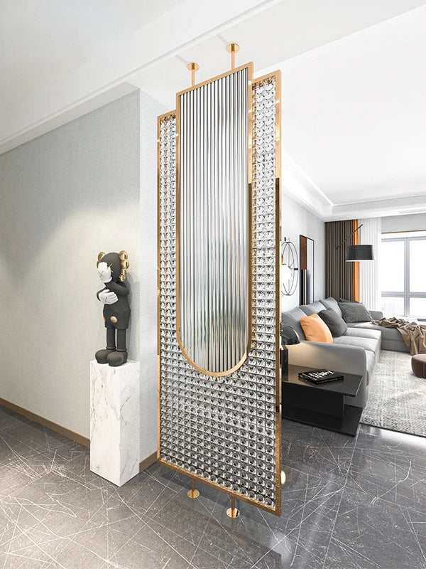 Raha Luxury Glass And Metal Partition