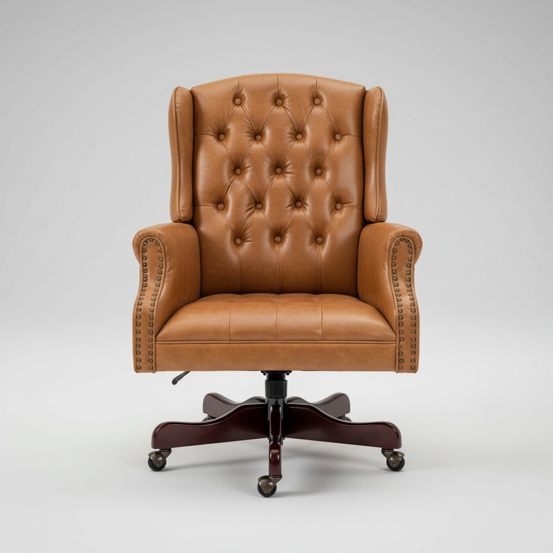 Amber Viceroy Chair – Wingback Swivel Chair