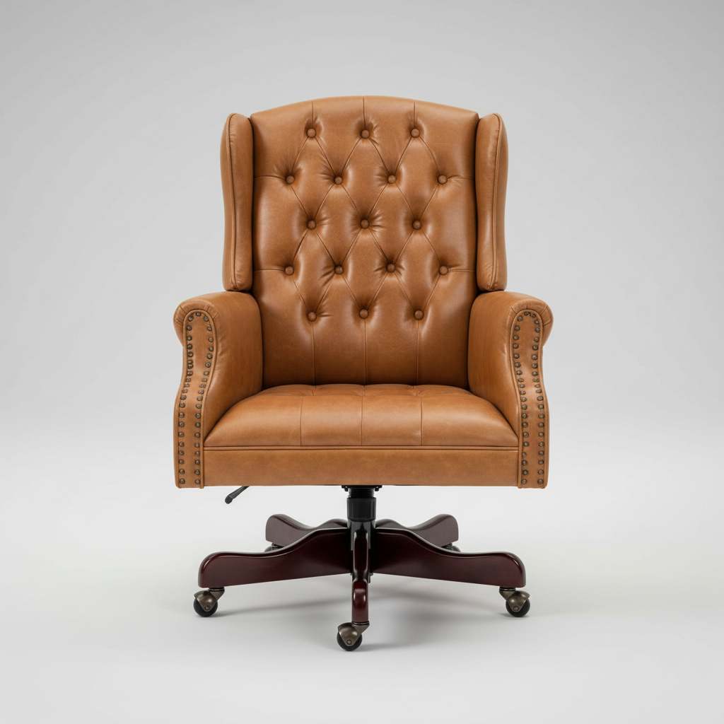 Amber Viceroy Chair – Wingback Swivel Chair