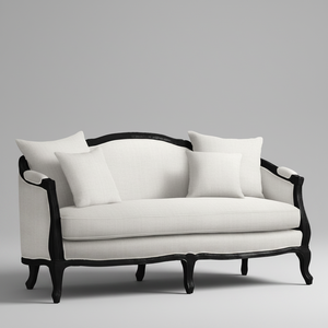 Noir Versailles — Carved Frame Sofa, made to order by Wooden Empiro — view 2