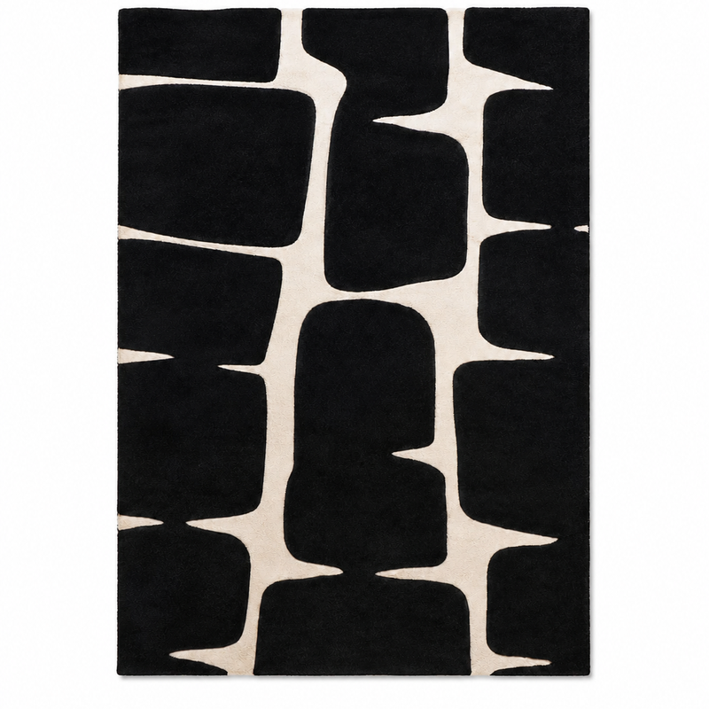 The Vantique Rug — Luxury Sculpted Abstract Area Rug