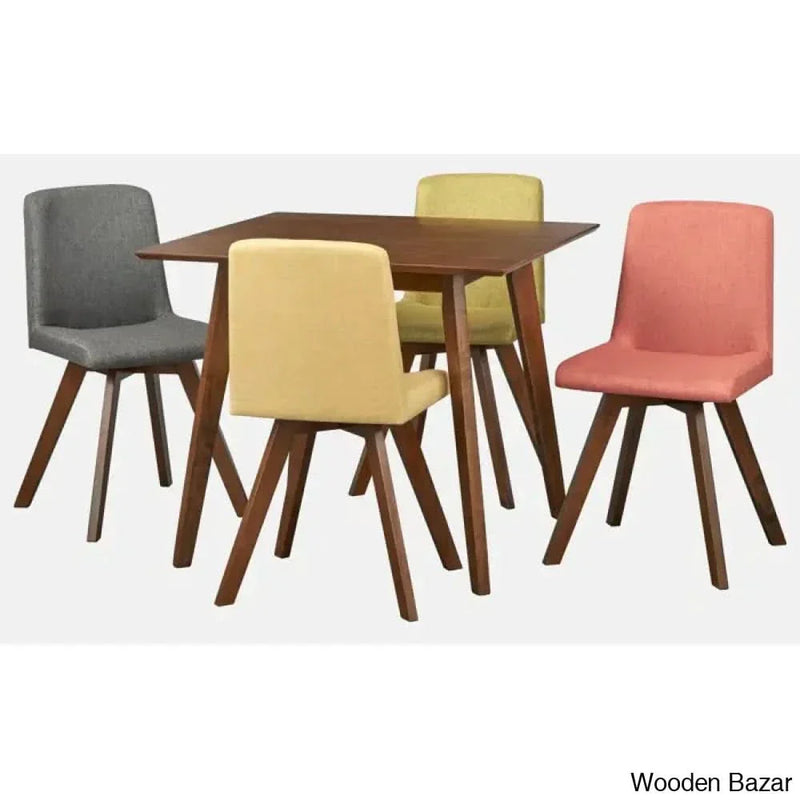 Clemency modern 4 Seater Dining table Set - Wooden Empiro