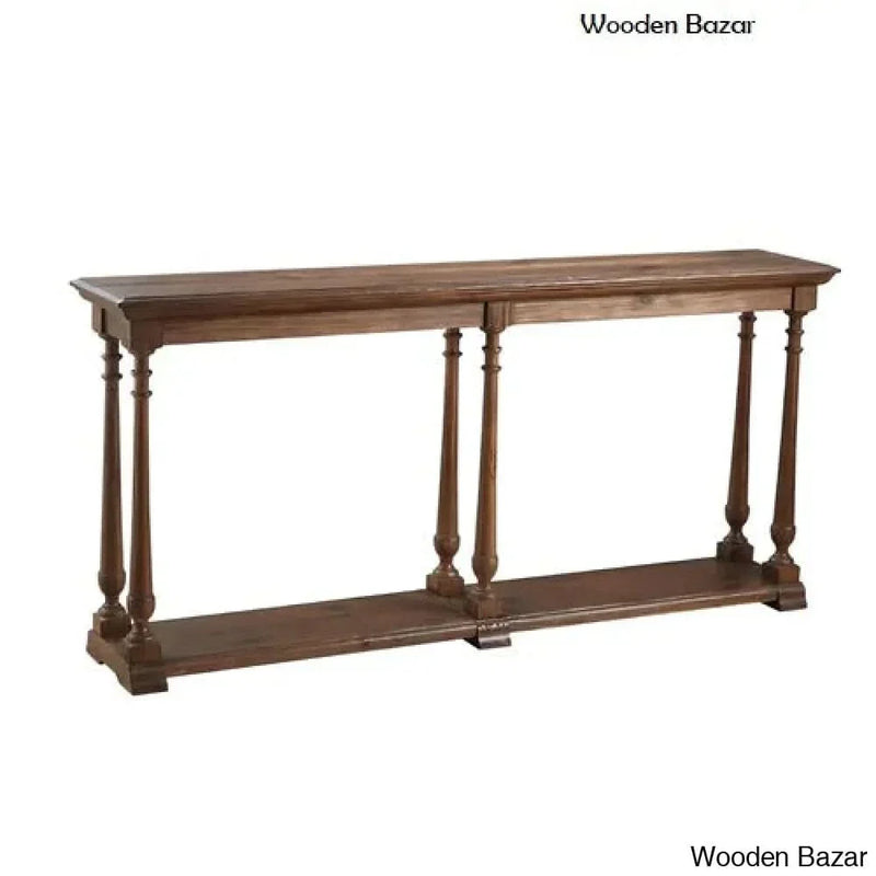 Console Table in teak wood